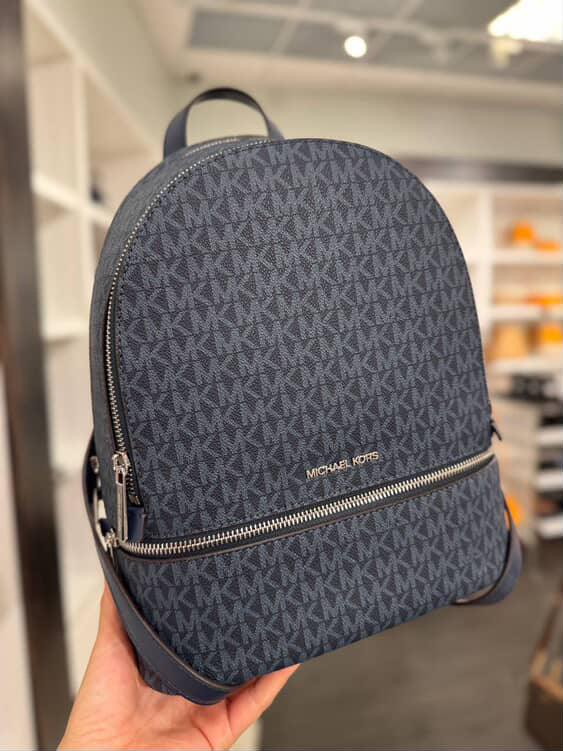 Mochila Rhea Admiral Mediana Azul Oscuro