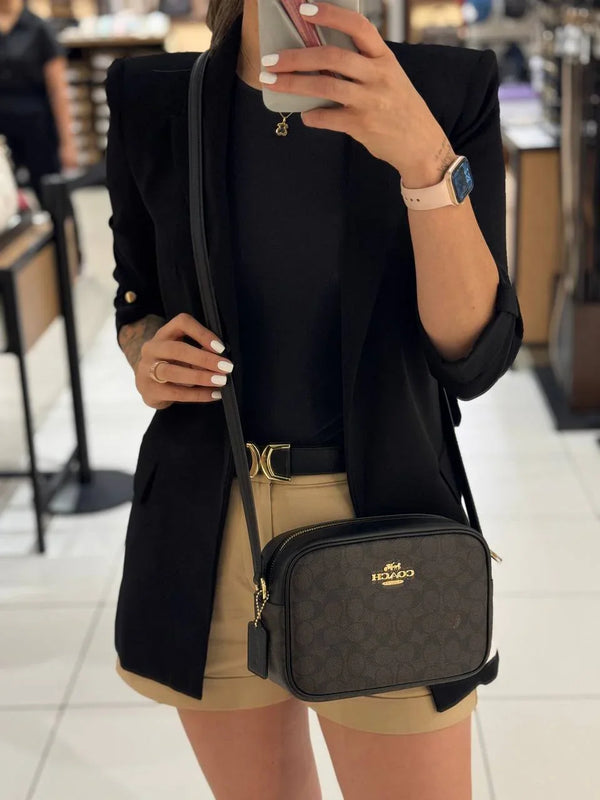 Crossbody Jamie Gold/Brown Black