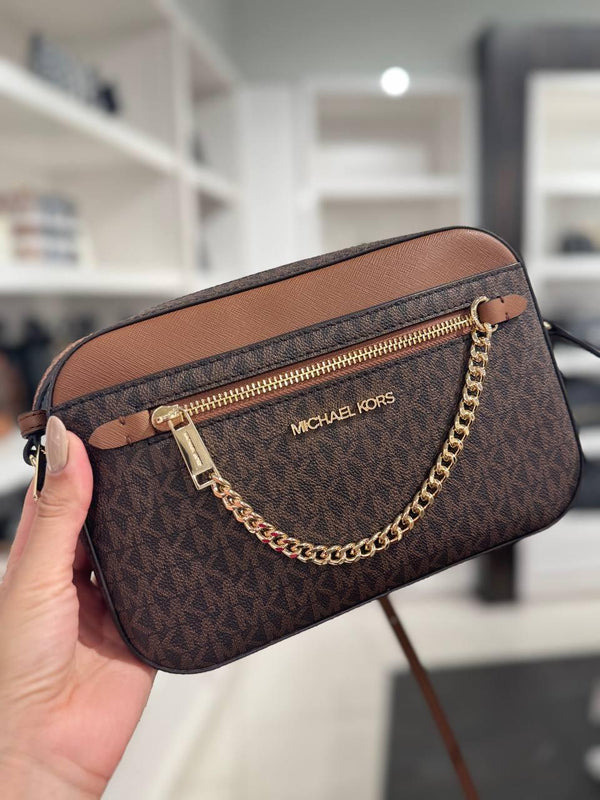 Crossbody Jet Set Color Marrón