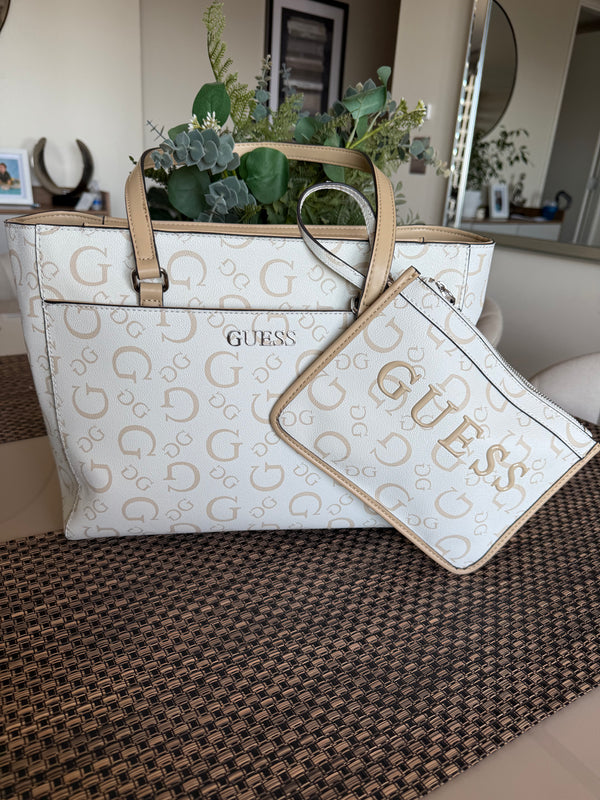 Guess – Tote Bag Delphine White