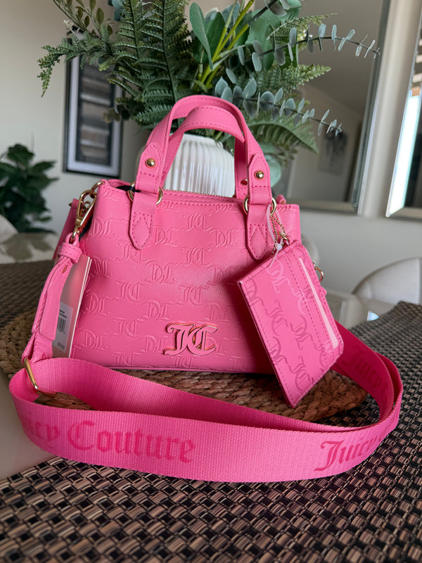 Cartera Juicy Couture – Sweet Thing Crossbody Pink Lemonade