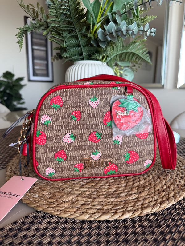 Freshly Picked Camera Bag – Chestnut Chino/Cool Red