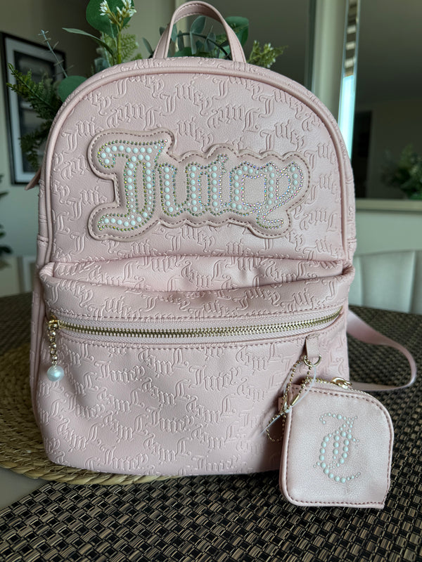 Mochila String of Pearls Pink Diamond