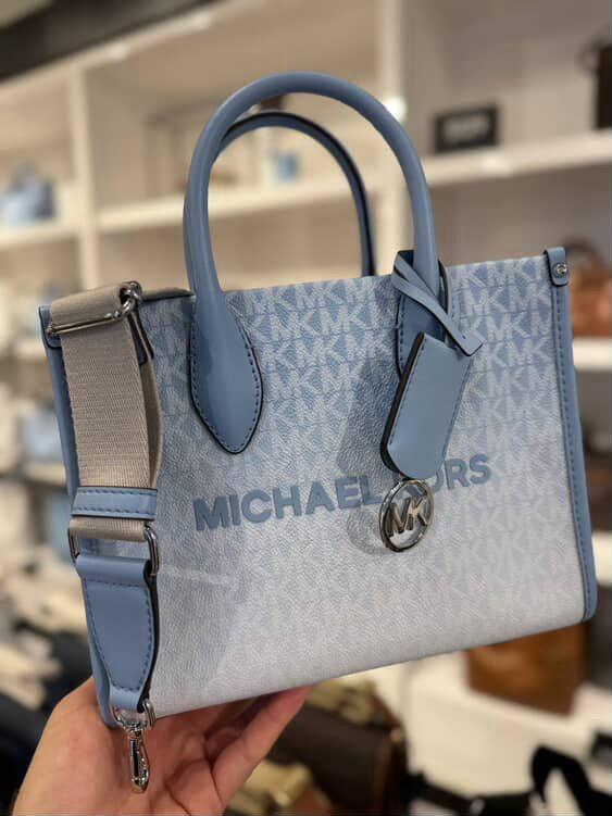 Bolso tote Mirella Ciel Claire Pequeño